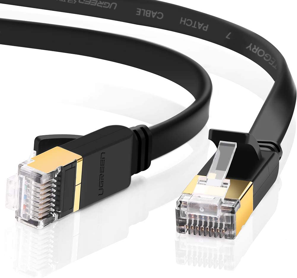 UGREEN CAT 7 Plat Câble Ethernet Réseau RJ45 Haut Débit 10Gbps