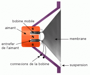 schéma haut parleur