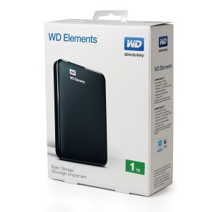 wd elements 1 to hard disque