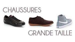 chaussures grande taille