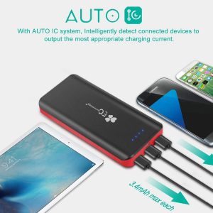 EC Technology Batterie Externe 22400mAh