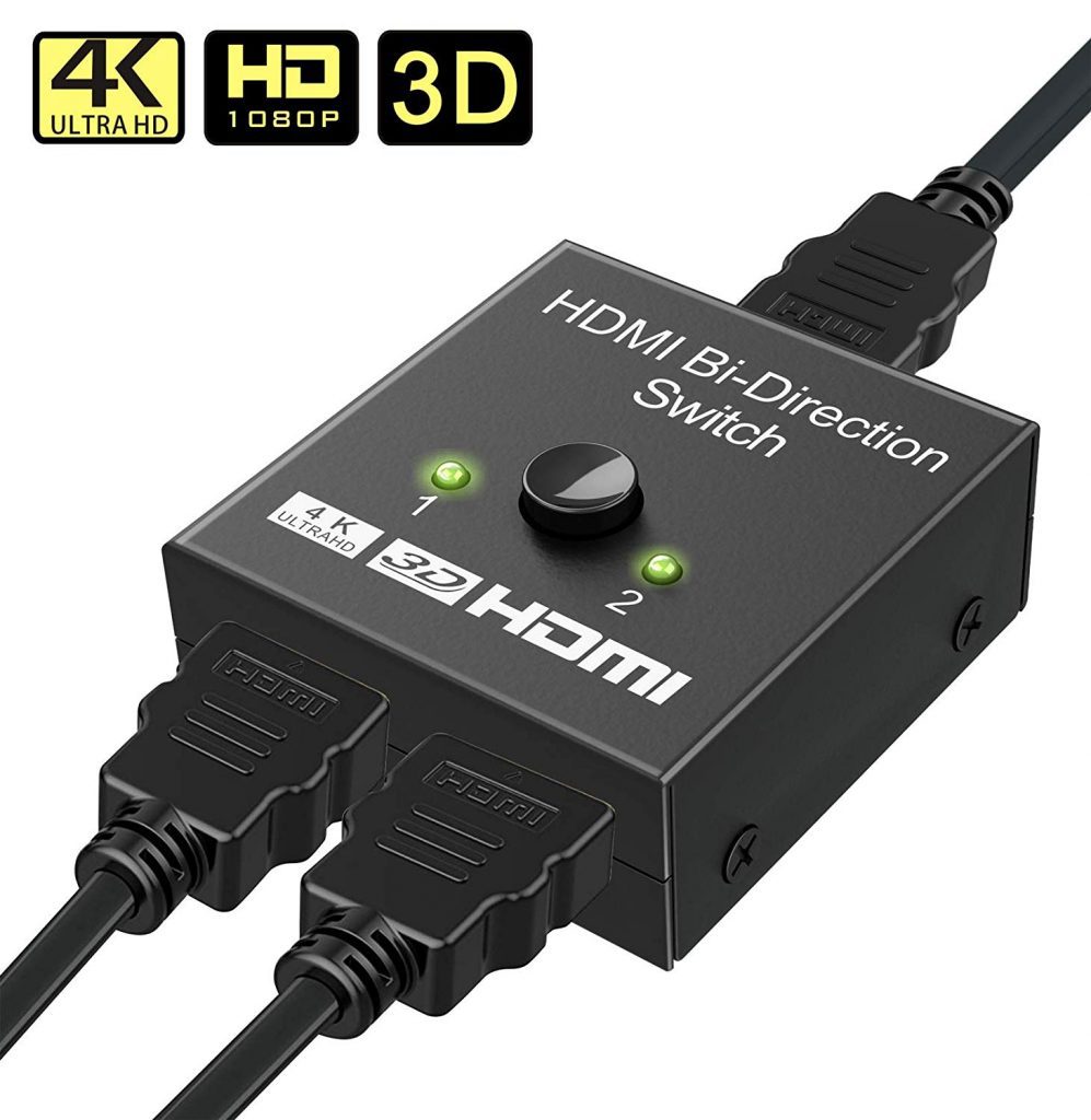 Switch HDMI, GANA Bi-Direction Commutateur 