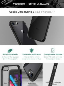 coque anti chutes iphone 8
