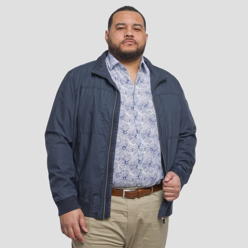 blouson homme grande taille mi saison