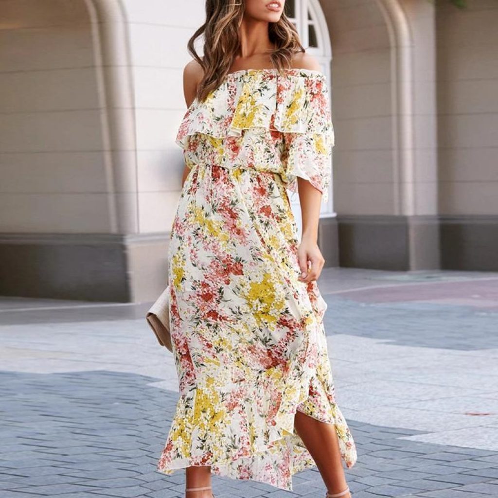 ROBE HIPPIE CHIC FLEURIE 