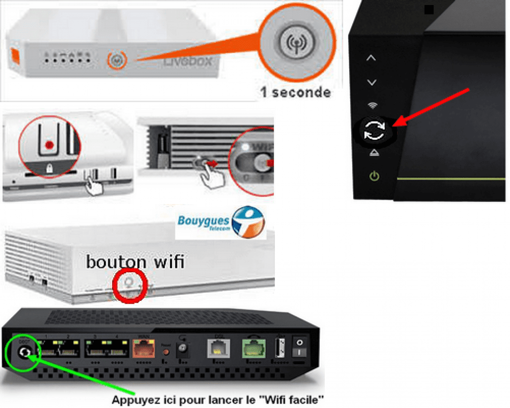 bouton wps connexion wifi