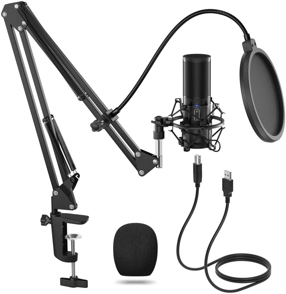 Microphone à Condensateur USB TONOR