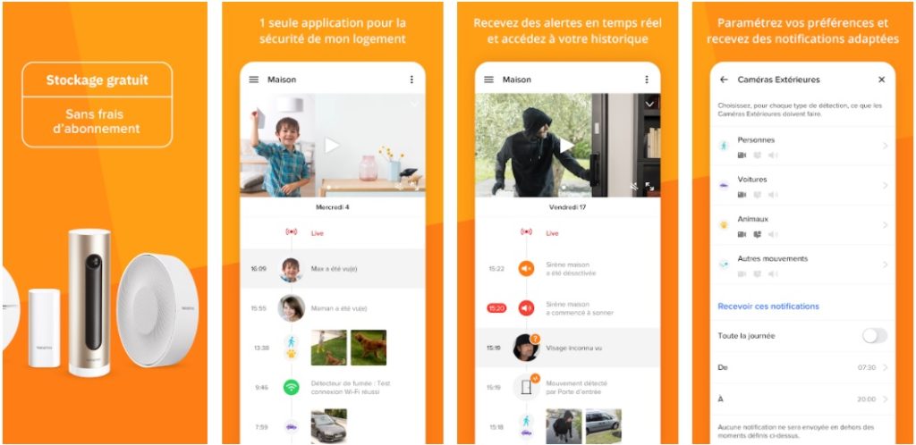 Netatmo Security apps