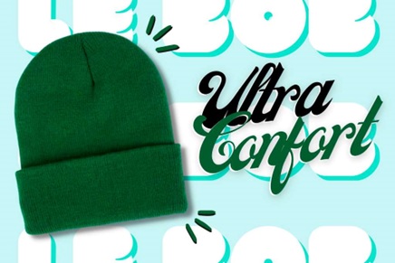 bonnet vert confortable
